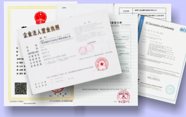 Sprawdzenie dokumentów chińskiej firmy